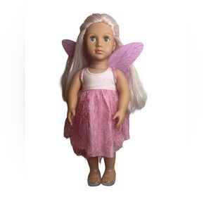 Our Generation Magical Pink Fairy Doll with Wings